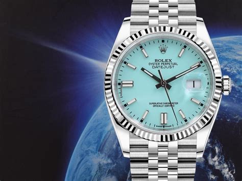 rolex tiffany datejust|rolex tiffany blue 36mm price.